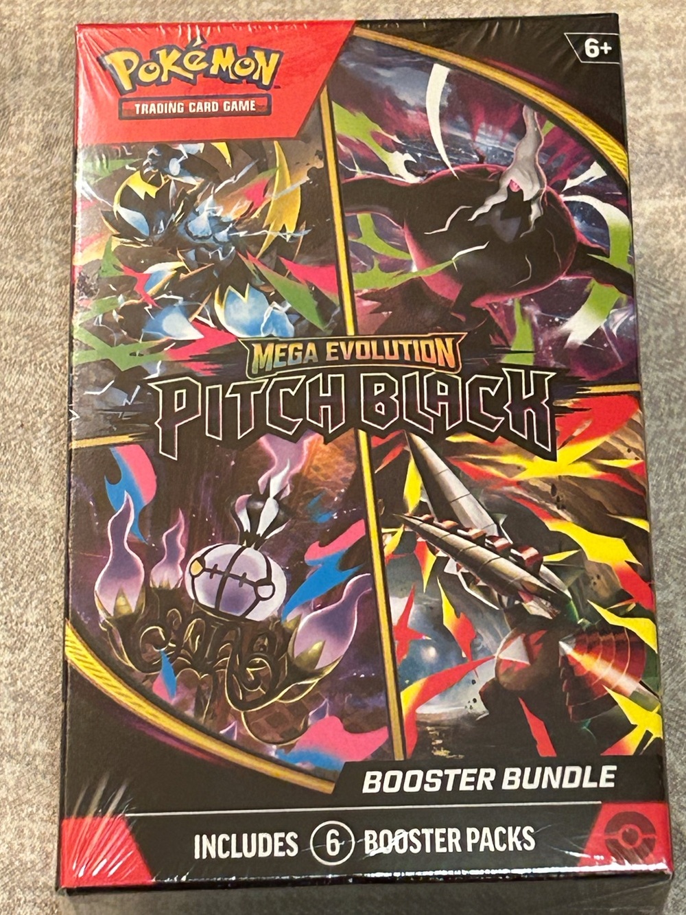 Pokémon TCG Pitch Black Booster Box New Sealed plus Bonus Kit